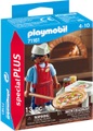 PLAYMOBIL, 71161 Pizzabäcker Multicolor