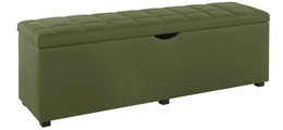 Places of Style Hockerbank »Checked«, mit Stauraum, Breite 120 cm und 160 cm, auch als Garderobenbank oder Bettbank geeignet