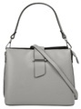Cluty Henkeltasche, echt Leder, Made in Italy
