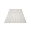 Carpet City Teppich »CLASICO 8927«, rechteckig, Kurzflor, Hochtief-Muster/ 3D-Effekt Rauten, Fransen, Wohnzimmer
