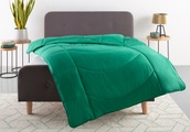 Microfaserbettdecke »Microlux«, warm, Füllung 3D-Klimafaser, Bezug Microfaser-Feinbatist samtweich, (1 St.), bunte Bettdecke in 135x200 cm und weiteren Grössen, Sommer oder Winter