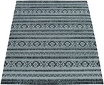PACO HOME, Paco Home Teppich »Eupen 472«, rechteckig, 22 mm Höhe, Hoch-Tief-Struktur, Rauten Muster, gestreift, In- und Outdoor geeignet, ideal im Wohnzimmer & Schlafzimmer
