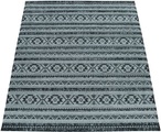 PACO HOME, Paco Home Teppich »Eupen 472«, rechteckig, 22 mm Höhe, Hoch-Tief-Struktur, Rauten Muster, gestreift, In- und Outdoor geeignet, ideal im Wohnzimmer & Schlafzimmer