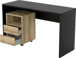 INOSIGN Büromöbel-Set »Agapi«, (Set, 2 tlg.), bestehend aus Schreibtisch und Rollcontainer im modernen Design