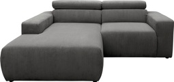 DOMO collection Ecksofa »Brandon kleine Ausführung B/T/H: 214/100/80 cm«, Mit Kopfteilverstellung, auch in Leder und Cord