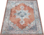 Paco Home Teppich »Torres 275«, rechteckig, 4 mm Höhe, Kurzflor, Orientalisches Vintage Design, In- und Outdoor geeignet, Wohnzimmer
