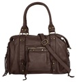 Samantha Look Shopper, echt Leder, Made in Italy