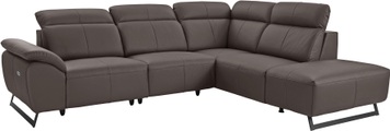 COTTA Ecksofa, inklusive Kopfteilverstellung, wahlweise mit elektrischen Relaxfunktionen