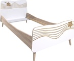 HOME AFFAIRE, Home affaire Jugendbett »Nethe«, mit Print, Breite 102 cm