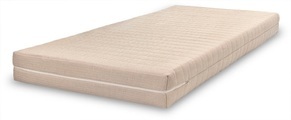 Baumberger Naturmatratze »PiuMa Lana, Nicki-Softstepp medium«, 17 cm cm hoch, (1 St.)