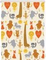 Seitenzugrollo »Klemmfix Digital Cute Animals«, LICHTBLICK, verdunkelnd, ohne Bohren, freihängend