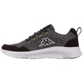 Slipper mit elastischen Ristbändern Kappa Schwarz/Grau