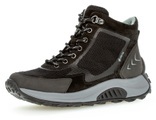 - Leder Wandersneaker Damen Schwarz 39