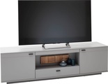 MCA furniture Lowboard »Zadar«, TV Schrank für TV bis 80 Zoll, Arktis Grau, wahlweise mit Beleuchtung