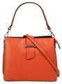 Cluty Henkeltasche, echt Leder, Made in Italy