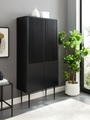 Places of Style Highboard »Saltaire«, In modernem Design, Ganzmetall-Scharniere