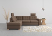 sit&more Ecksofa, wahlweise mit Bettfunktion und Bettkasten