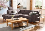 Home affaire Ecksofa »Earl«, wahlweise auch mit Bettfunktion oder Bettfunktion mit Bettkasten