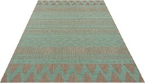 NORTHRUGS Teppich »Sidon«, rechteckig, 4 mm Höhe, In-und Outdoor geeignet, Wohnzimmer, Balkon, Terrasse, Garten, Strapazierfähig und pflegeleicht, Flachgewebe
