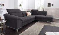 COTTA Ecksofa, wahlweise mit Bettfunktion