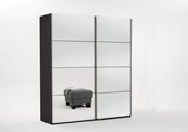 Wimex Schwebetürenschrank »Easy«, mit Vollspiegel