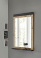 Premium collection by Home affaire Wandspiegel »SHERWOOD«, in modernem Holz Dekor, Höhe 95 cm