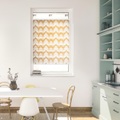 LICHTBLICK, LICHTBLICK Plissee »Plissee Klemmfix, ohne Bohren, blickdicht, Boho Zig Zag - Gelb«