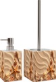Sanilo Badaccessoire-Set »Sanibel«, 2-teiliges Set aus Seifenspender und WC-Bürste