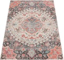Paco Home Teppich »Torres 271«, rechteckig, 4 mm Höhe, Kurzflor, Orientalisches Vintage Design, In- und Outdoor geeignet, Wohnzimmer