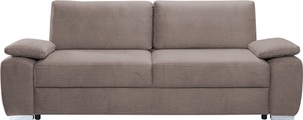 exxpo - sofa fashion, exxpo - sofa fashion 2-Sitzer »SOLSBURY, Sofa, Schlafsofa«, inkl. Federkern-Polsterung, Bettfunktion und Stauraum, in Cord