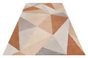 Wecon home Teppich »Next Time 2.0«, rechteckig, modern, handgefertigt, geometrisches Design für Wohn-, Schlafzimmer