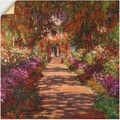Artland Wandbild »Weg in Monets Garten in Giverny. 1902«