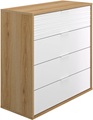 Kommode OTELLO 4 Schubladen 45x106x103cm eiche