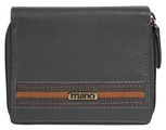 MANO Geldbörse, (1 tlg.), echt Leder