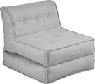 my home Sessel »Caspar«, Loungesessel in 2 Grössen, mit Schlaffunktion und Pouf-Funktion.