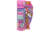 Barbie, Cutie Reveal Schneefunkel Puppe mit Reh-Plüschkostüm Multicolor