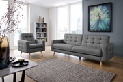 exxpo - sofa fashion 3-Sitzer, mit Bettfunktion und Bettkasten