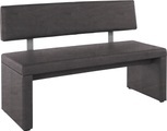 HOME AFFAIRE, Home affaire Sitzbank »Charissa«, mit Lehne, Breite 140, 160 oder 180 cm