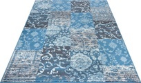HANSE Home Teppich »Bloques«, rechteckig, 9 mm Höhe, Weicher Flor, Patchwork Design, ringsum gekettelt, strapazierfähig, pflegeleicht, Wohnzimmer, Schlafzimmer, Büro, aus der EU
