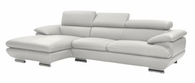 CALIA ITALIA Ecksofa »Magic«, in 2 Lederqualitäten
