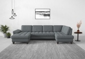 sit&more Wohnlandschaft, wahlweise mit Bettfunktion, Bettkasten, Sitztiefenverstellung