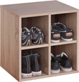 INOSIGN Schuhregal »Fricka«, mit einer schönen Holzfolien Optik, Stauraum für ca. 3 bis 6 Paar Schuhe, Höhe 84,5 cm