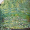 Artland Wandbild »Seerosenteich und japanische Brücke.«