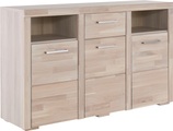 Woltra, Woltra Sideboard »Falco«, Fronten in Massivholz