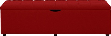 Places of Style Hockerbank »Checked«, mit Stauraum, Breite 120 cm und 160 cm, auch als Garderobenbank oder Bettbank geeignet