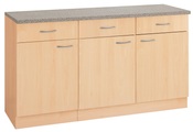 wiho Küchen Unterschrank »Kiel«, 150 cm breit