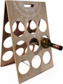 NOOR LIVING, NOOR LIVING Weinflaschenhalter, (1 St.), mit Mandaladesign