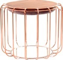 Kayoom Beistelltisch »Beistelltisch / Pouf Comfortable 110«, als Beistelltisch und Hocker nutzbar