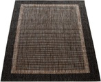 Paco Home Teppich »Illusion 325«, rechteckig, 5 mm Höhe, Flachgewebe, meliert, mit Bordüre, In- und Outdoor geeignet, UV-beständig, Wohnzimmer