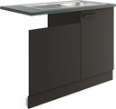 OPTIFIT Spülenschrank »Palma«, Breite 110 cm, geeignet für teilintegrierte Geschirrspüler